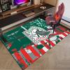 Mexico Football Crest Area Rug for Office, Chair Rug, Decorative Carpet Livingroom Mat, Large Size Fan gifts Christmas gifts