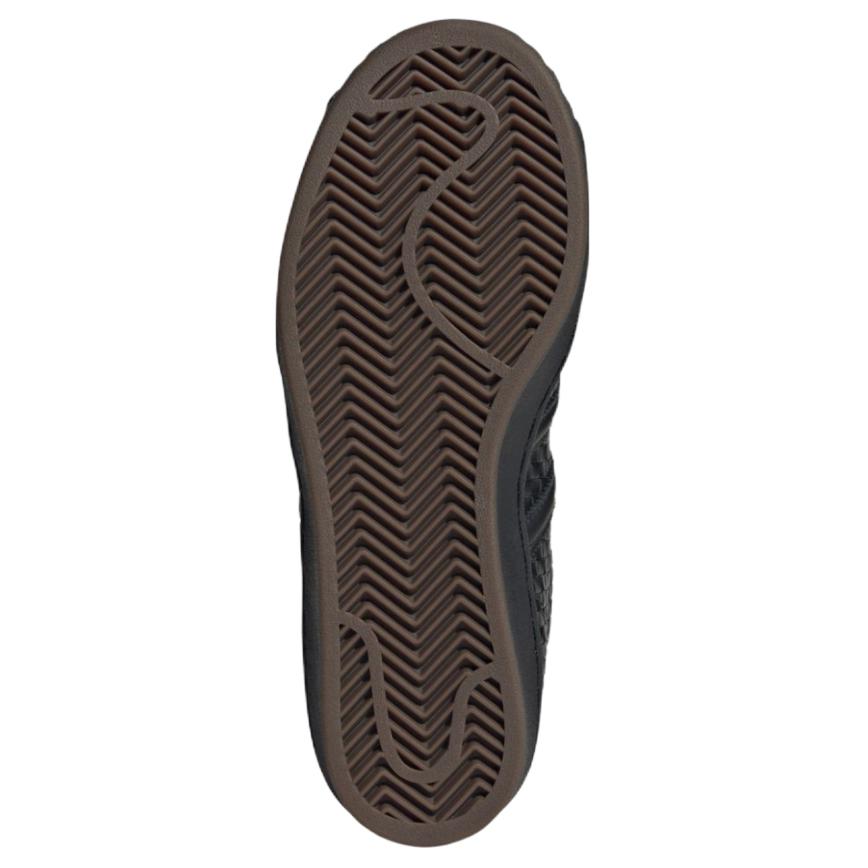 Adidas Оригинальные кроссовки Superstar Vintage тканые износостойкие низкие кеды для скейтборда унисекс черные кроссовки JR6002