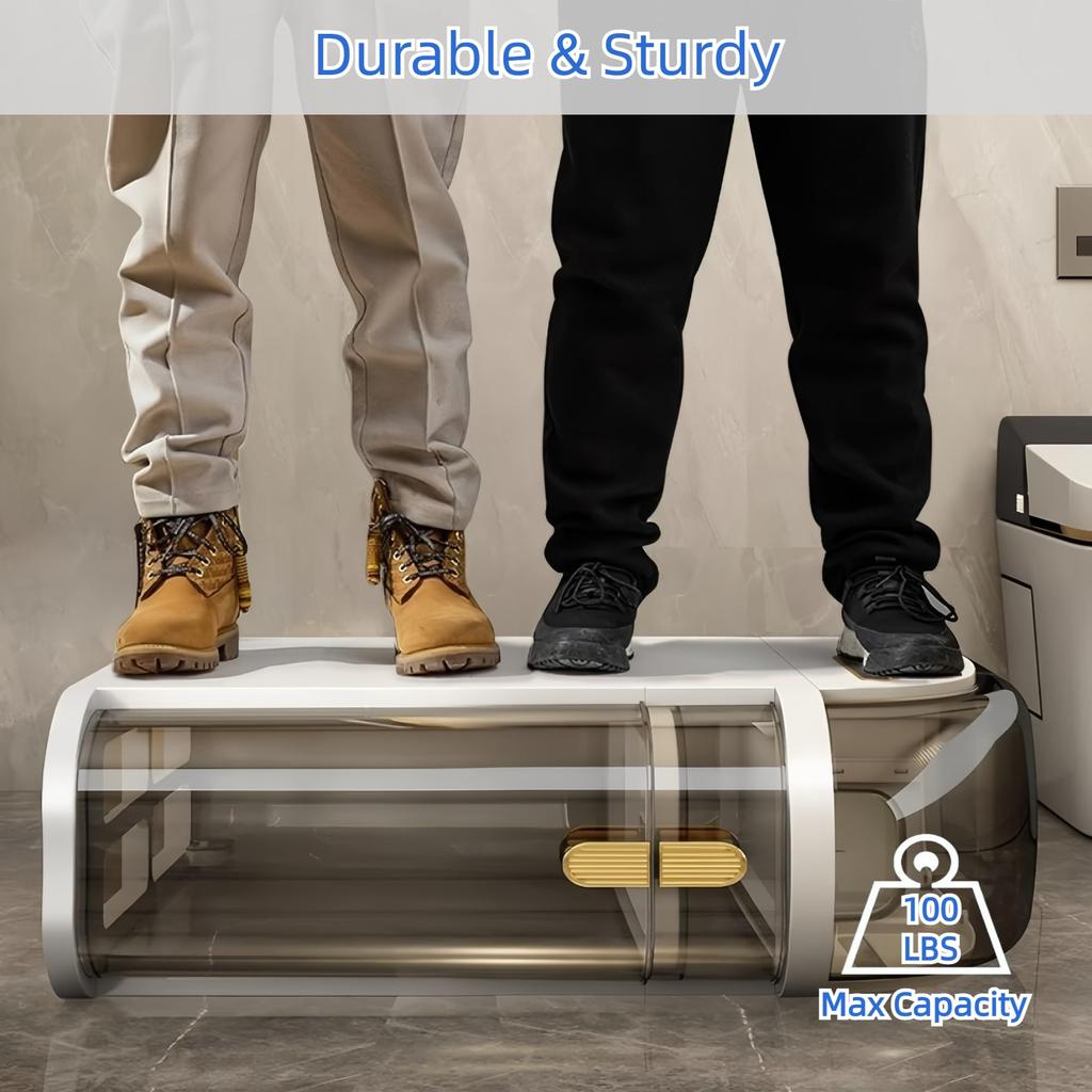 4-х уровневый тонкий шкаф для хранения в ванной комнате, узкий шкаф для хранения в ванной, передвижной органайзер для хранения в ванной для небольших помещений - без коробки