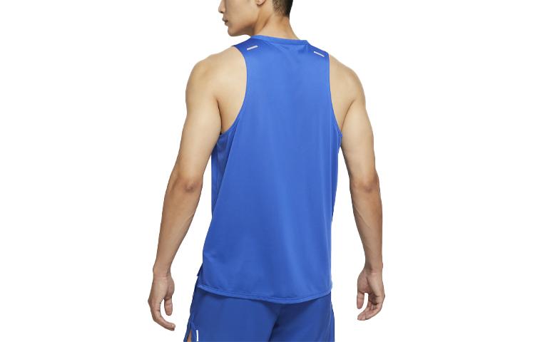 Nike Мужской топ для бега Королевский синий CZ9180-480