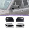 Car Rearview Mirror Decorative Frame Cover For Mitsubishi PAJERO 2007-2021 Car Exterior Accessories , ABS Plastic