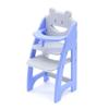 Scene Model Miniature Doll High Chair Multicolor Doll Accessories Miniature Dining Chair  Gift