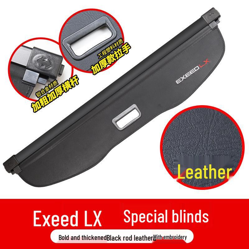 Exeed LX Trunk Cover & TXL Sunshade Rear Storage Partition