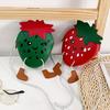 Kids Children Girls Cute Cartoon Strawberry Messenger Crossbody Shoulder Bags