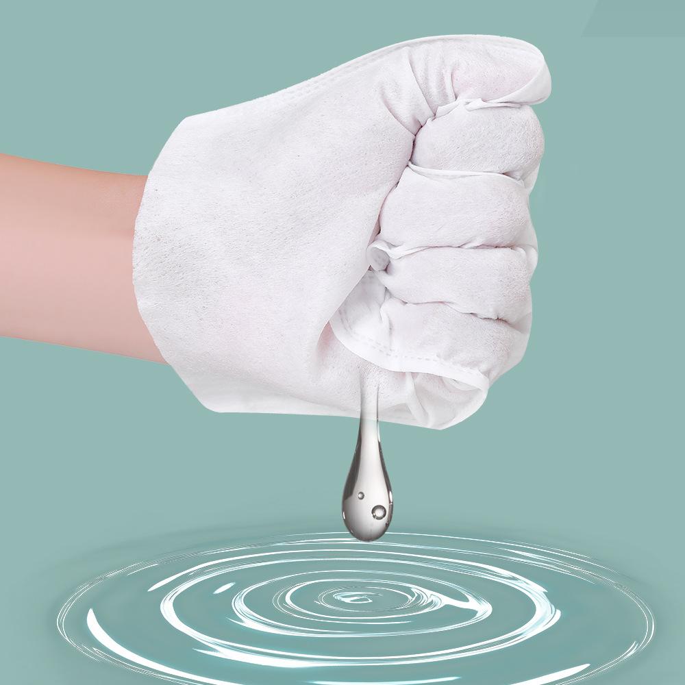 Pet No-Wash Disposable Deodorizing Hair-Removing Wet-Cleaning Bath Gloves No-Rinse Formula for Cats Dogs-6-Piece Pet Supplies
