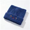 Soft sister cat ear knitted hat autumn and winter warm wool hat cat embroidery cold hat simple versatile hat women's