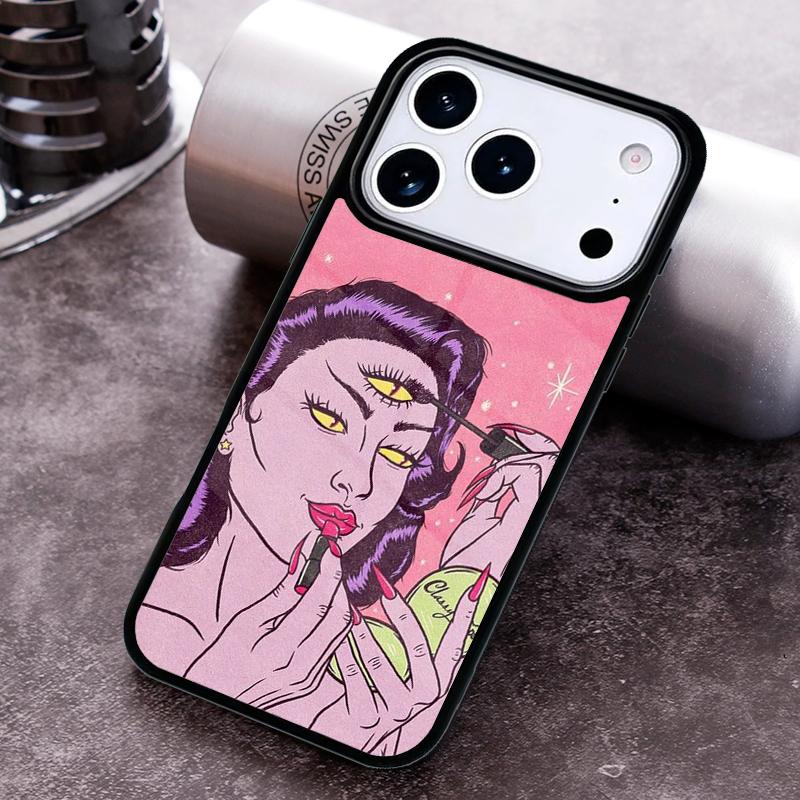 Чехол для телефона в стиле Хиппи Гранж для iPhone 17 16 15 Pro Max Air 14 13 12 11 Plus Ударопрочный чехол