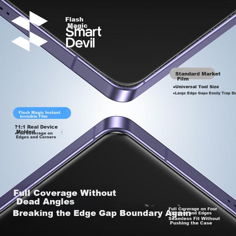 2 Pieces | Chamber Tempered Glass Screen Protector for Samsung S26 Ultra, Instant Dust Removal, HD Explosion-Proof, Film, Chamber 2-Pack Set