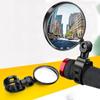 1/2 шт 7,5 см велосипедное зеркало заднего вида на руль для велосипеда мотоцикла вращение на 360 градусов регулируемое для езды на велосипеде велосипедное зеркало