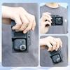 Action Camera Grip Holder for Insta360 Go Ultra Camera Cage Quick Release Mount Holder with Shutter Button Lanyard Action Camera Accessories