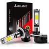 AUXLIGHT 881 889 886 894 862 896 898 Светодиодные лампы для противотуманных фар 6000K Ксеноновый белый, Сверхъяркие Высокомощные COB чипы Светодиодные противотуманные фары Дневные ходовые огни DRL