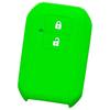 [IKT] Smart Key Silicone Cover for Suzuki Cars, 2 Buttons, Green/Wagon R/Wagon R Stingray/New