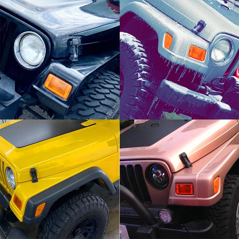 Подходит для Jeep Wrangler TJ 1997-2006 Замена Защелки Блокировки Двигателя Автомобильные Аксессуары Внешние Детали