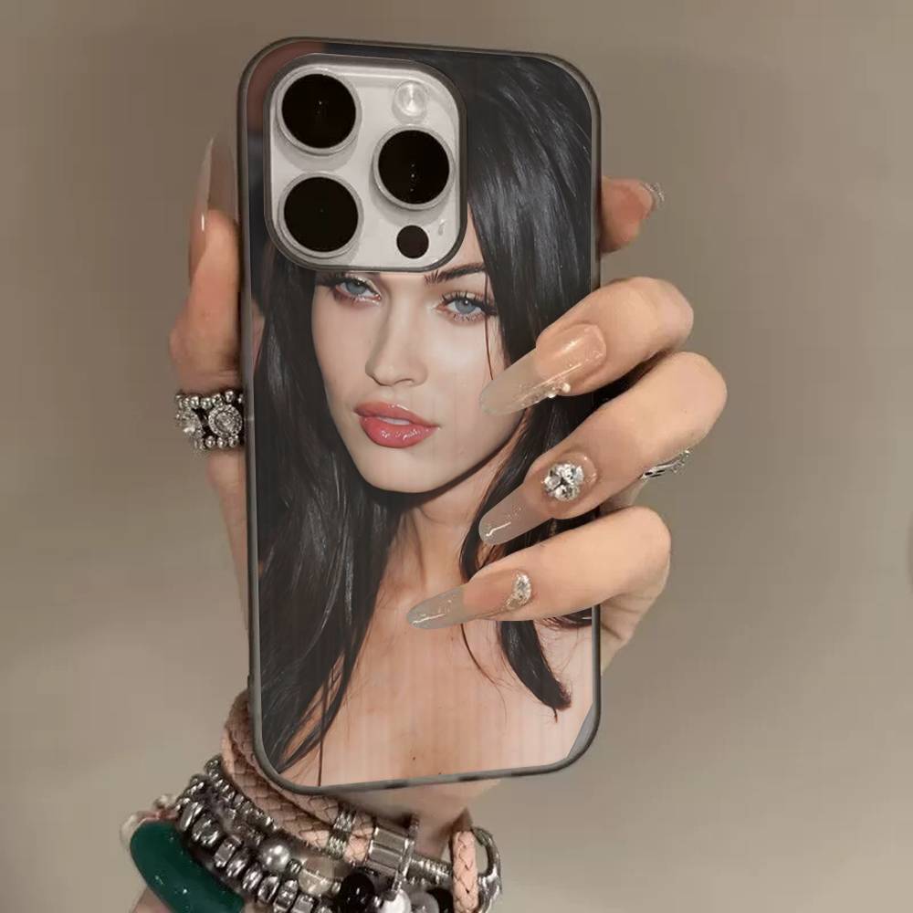 Чехол для телефона Jennifers B-Body Megan Fox с гофрированной полоской Для IPhone 17 16 15 14 13 12 11 Pro Max Plus Pro Ударопрочный чехол