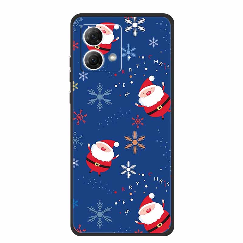 Рождественские чехлы Fundas для Motorola Moto G54 Европа Чехол для телефона Мягкий силикон ТПУ Capa Moto G54 Fundas XT-2343-1 Астронавт Coque