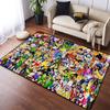3D печать гостиная квадратный японский мультфильм DragonBall ковер игра ванная комната кухня коврик многофункциональный противоскользящий ковер.