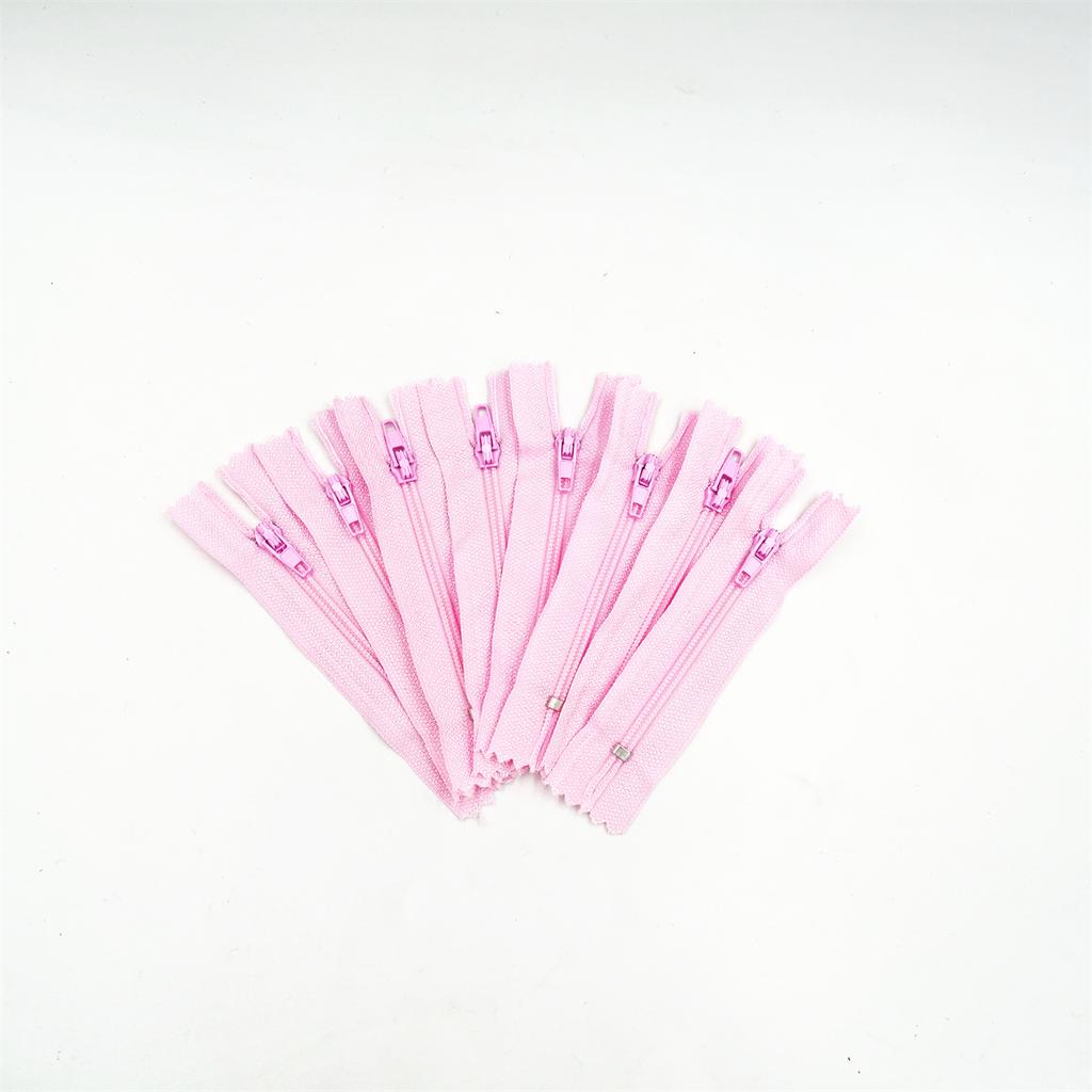 10 шт. 3-24 дюйма (7,5-60 см) Нейлоновые спиральные молнии для индивидуального шитья Нейлоновые молнии оптом 20 цветов