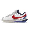 Sacai X Nike Zoom Cortez SP OG Unisex Sneakers White Varsity-Red Varsity-Royal DQ0581-100