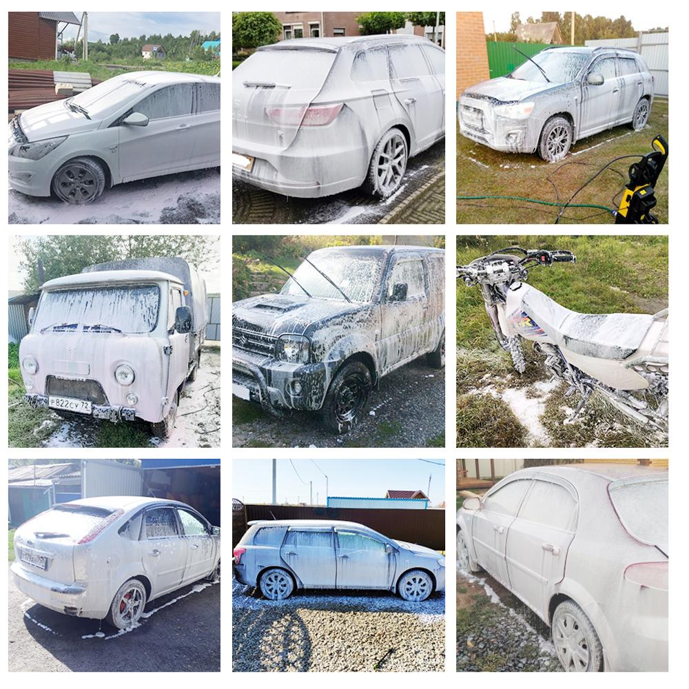 Насадка для пены для мойки автомобиля, распылитель пены для мыла, пистолет-распылитель, насадка для мойки высокого давления Makita Greenworks Michelin Annovi Reverberi