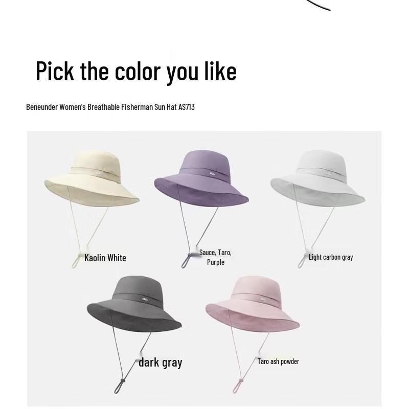 beneunder Женская водонепроницаемая солнцезащитная шляпа для улицы