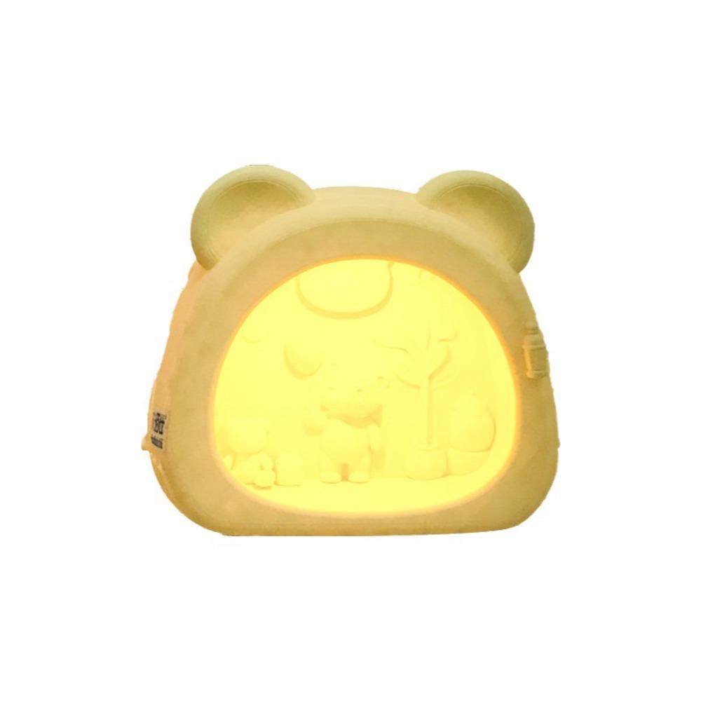 Bird House Warm Light Bird Breeding Nest Bear Shape Hanging Hamster Bed House Bite Resistant Decorative Squirrel Bed Outdoor