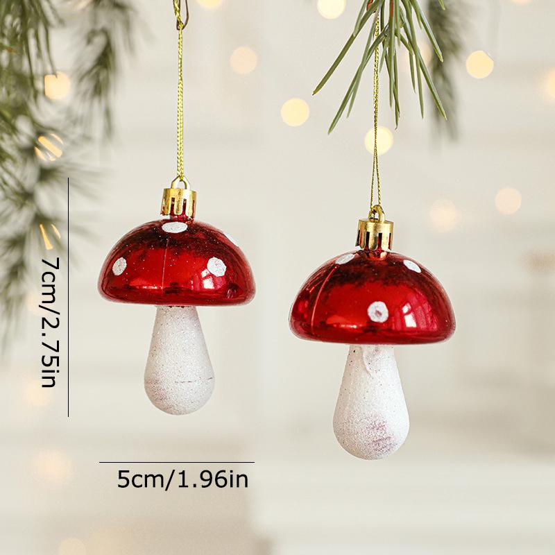 2 шт. Дед Мороз Детские подарки Рождественское подвесное украшение Товары для вечеринки Рождественские шары Фестиваль Доступно несколько вариантов