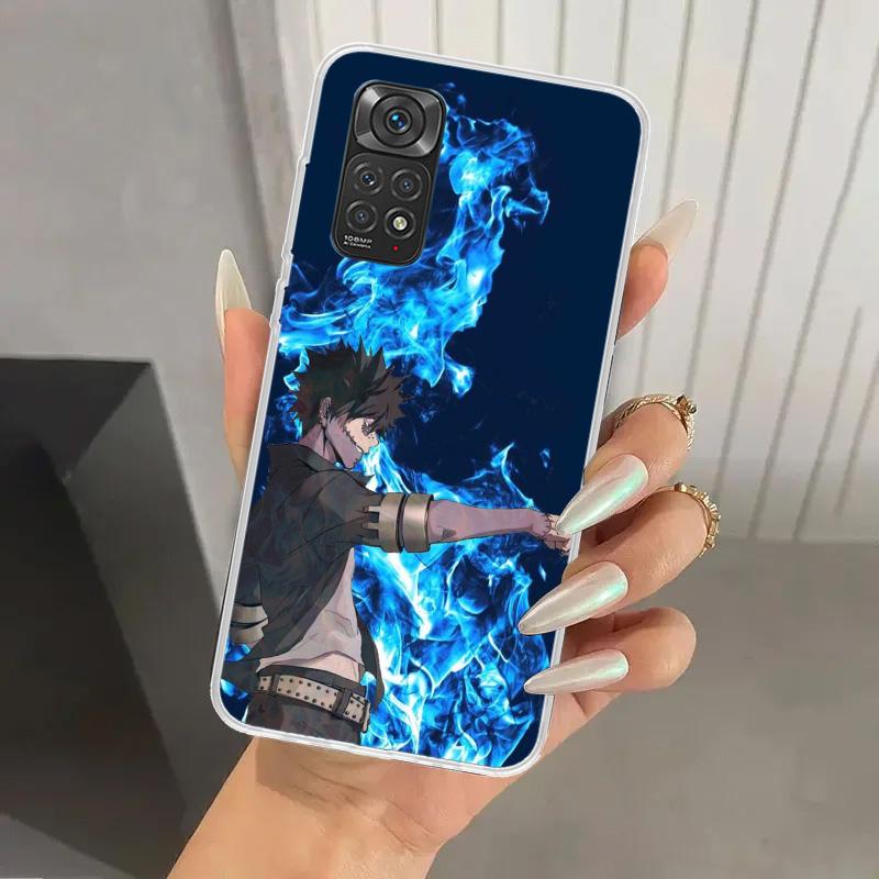 Чехол для телефона My Hero MHA Dabi Bnha для Xiaomi Redmi Note 15 14 14S 13 12S 12 Pro 11S 11 Plus 11T 11E 10S Мягкий чехол-накладка Re