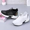 Модные женские повседневные туфли Дышащие кроссовки для бодибилдинга и танцев Женские спортивные туфли на платформе Женские кроссовки для тенниса на шнуровке