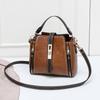 Women's PU Leather Shoulder Bag Solid Color Messenger Crossbody Bag Small Bag Mobile Wallet with Zipper