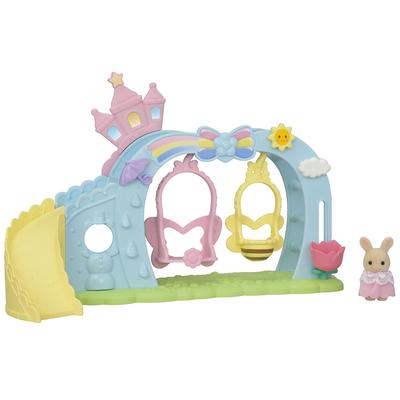 Epoch Sylvanian Families Hoikuen Игровое оборудование [Накаёши Качели] S-71 ST Mark Сертификация Возраст 3+ Игрушечный кукольный домик Sylvanian Families