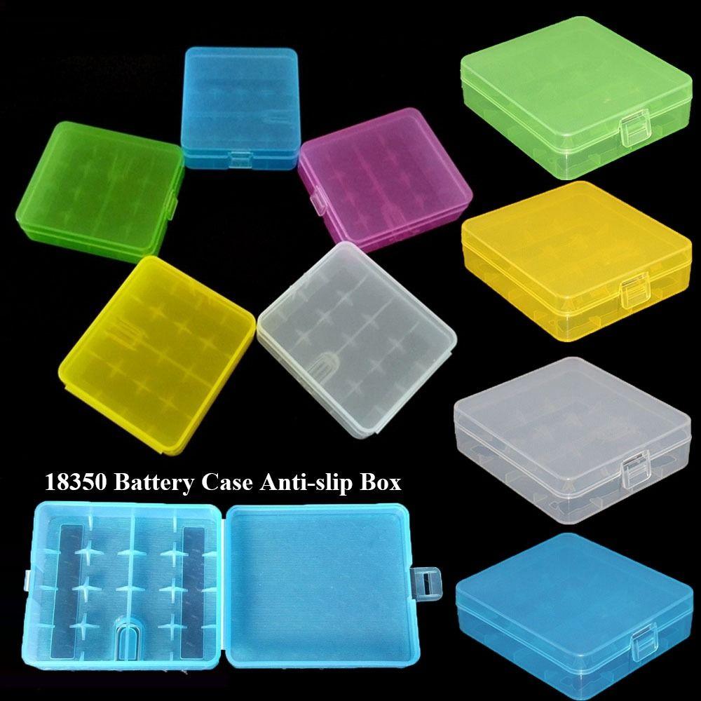 Coloful Battery Case 4 AA AA Battery Holder Storage High Quality Battery Box  18350 Battery Holder