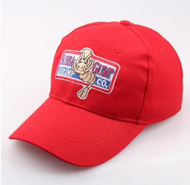 Forrest Gump, Movie Bubba Gump Shrimp Peripheral Baseball Cap Outdoor Sun Cap