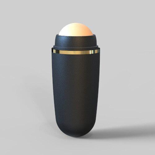 2 шт., маслопоглощающий роликовый шарик из вулканического камня, обезжиривающий массажный ролик для лица, косметический массаж, обезжиривающий роликовый шарик для лица из вулканического камня, очищает поры