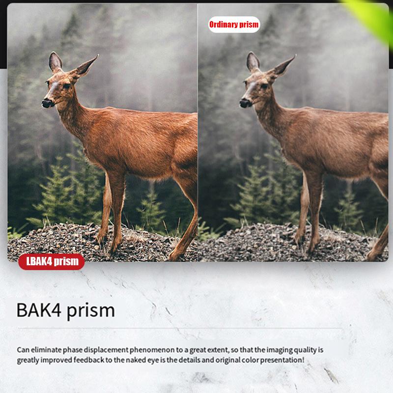 Телескоп HD Профессиональный монокуляр Мощный бинокль дальнего действия Высококачественный телескоп с зумом Портативный низкий уровень ночного видения Военный