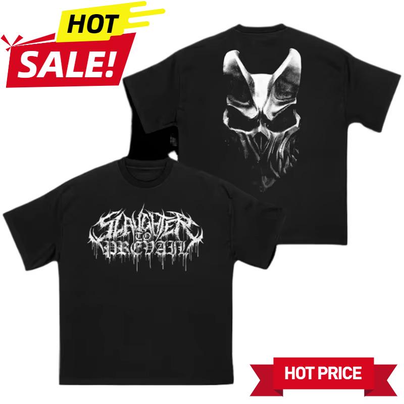 Mental SLAUGHTER TO PREVAIL T-shirt Mens Women Russia Rock Short Sleeve Tshirt Graphic Tee-shirt Oversize Streetwear Shirts