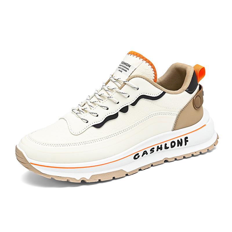 Осень Новые Классические Мужские Кроссовки Толстая Подошва Увеличение Мягкая Подошва Противоскользящие Баскетбольные Кроссовки Уличные Повседневные Беговые Минималистичные Кроссовки