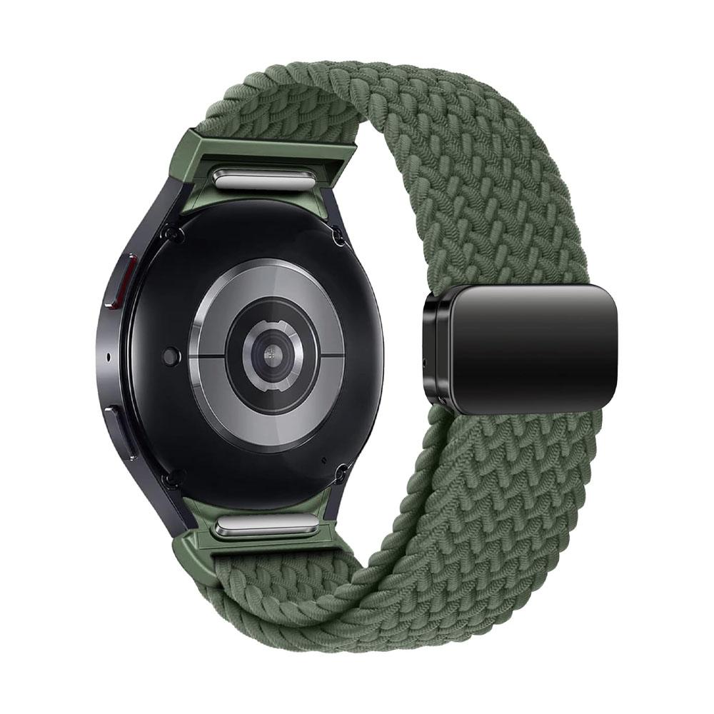 Магнитный плетеный ремешок для Samsung Galaxy Watch 7 6 4 classic/5 Pro/FE 44мм 40мм 45 46 47 мм браслет correa Galaxy watch 7 Ремешок