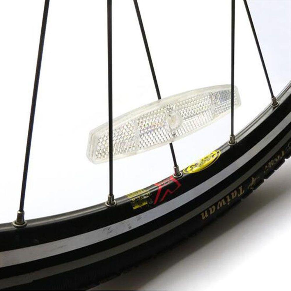 Entertainment Bicycle Wheel Reflector Reflective Mount Clip Warning Bike Spoke Reflective Sheet