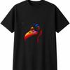 Neon Cassowary Bird Mens Womens T-Shirt Wildlife Unisex Novelty Gift Tee Funny