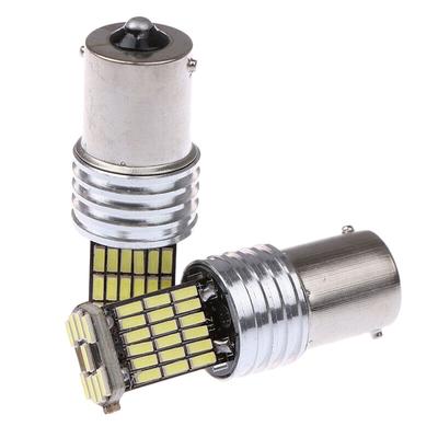 2 шт. 1156LED Canbus 15 SMD BA15S P21W Высокомощный Белый 6000K Автомобильный Стоп-сигнал Задний Фонарь