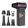 Turbo Jet Fan Electric Air Duster 10000mAh High-Speed Blower 130000RPM for Car PC Home Cleaning Powerful Portable Dryer Tool