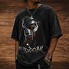 Унисекс футболка MF DOOM с эффектом выцветания