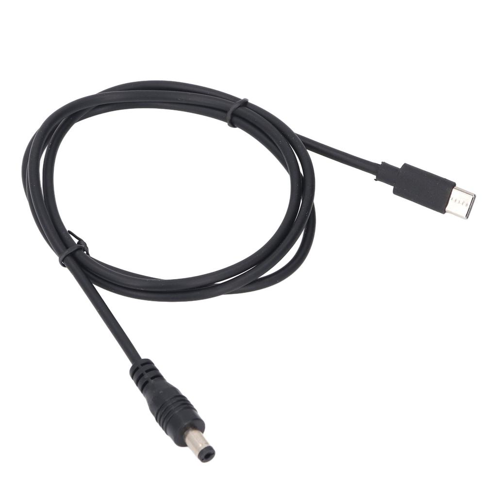 Прямоугольный кабель питания постоянного тока для спутниковой приставки, замена для Mini USB Type C на DC 100 Вт для 100 Вт PD Power Su