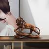Desk Lion Statue Decoration Ornament Collectible Table Centerpiece Figurine Sculpture