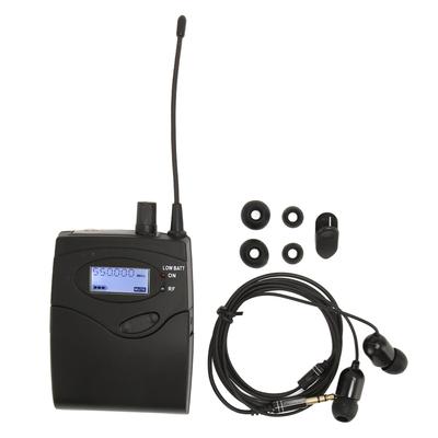 Приемник Bodypack 550–580 МГц, стереонаушники, мониторный приемник для студии Band Stage