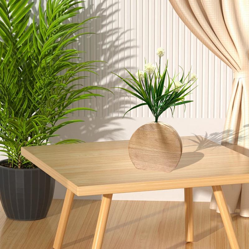 Цветочная композиция ручной работы, украшения для дома, деревянная ретро-ваза, сделай сам, флористическое искусство, домашнее творчество, гостиная, 4 стиля