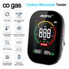 Digital LCD Backlight Carbon Monoxide 500 PPM Detector Tester CO Gas Sensor Sound Screen Double Alarm Air Monitor Meter