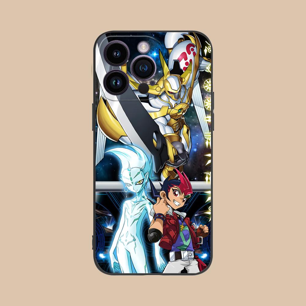 Yugioh Юма Цукумо Чехол для мобильного телефона для iPhone 17 16 15 14 13 12 11 X XR XS 8 7 Air Pro Max Plus Mini Цветной Чехол Роскошный