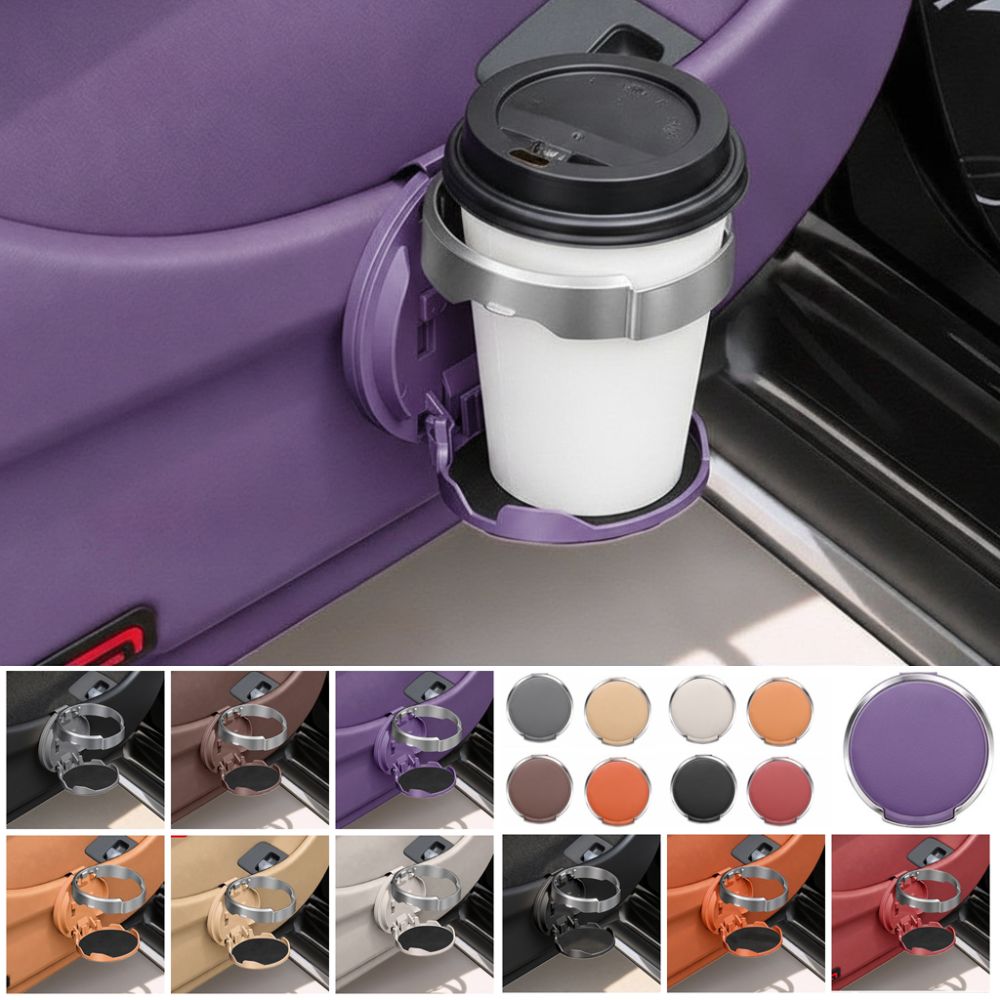 Collapsible Car Beverage Holder Foldable Universal Auto Cup Mount Drink Storage Rack Car Dashboard