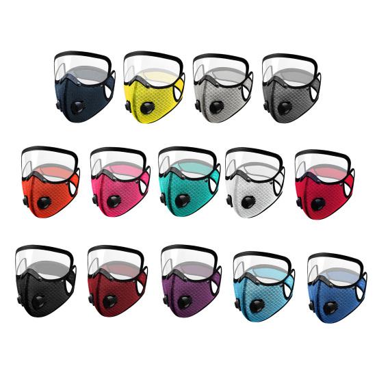 Face Shield with Anti-fog Lens Filter Washable Reusable Unisex Summer Cycling Sport Eye